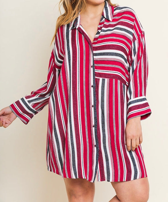 Sensual Striped Dress