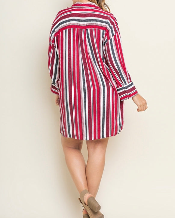 Sensual Striped Dress