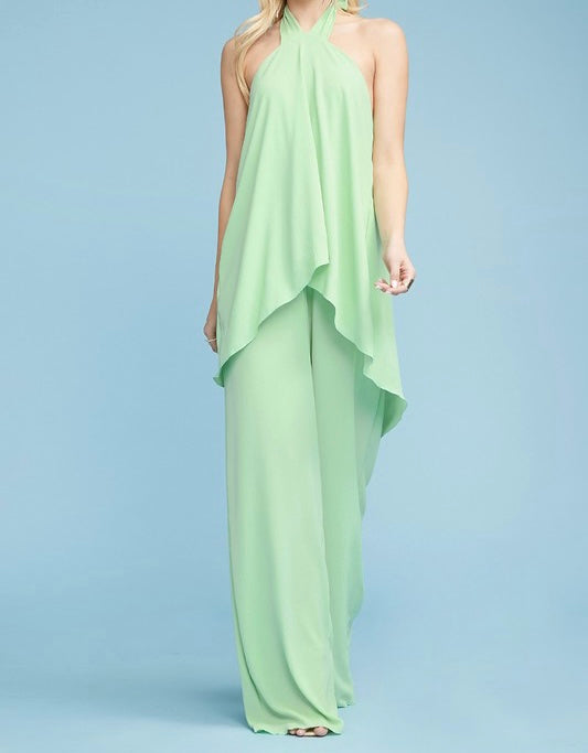 Mint To Be Two-Piece Jumpsuit