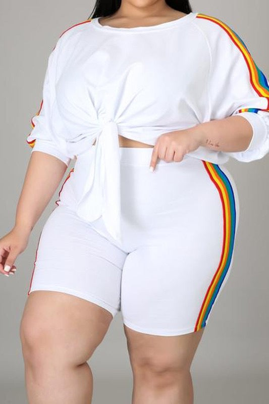 Dash of Rainbow Two-Piece Set